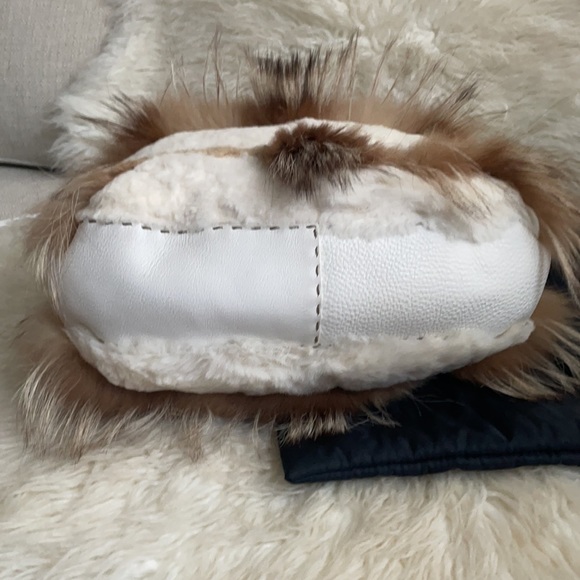 Fendi Rabbit Fur Bag - Picture 6 of 16